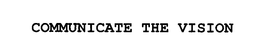 COMMUNICATE THE VISION trademark
