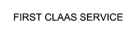 FIRST CLAAS SERVICE trademark