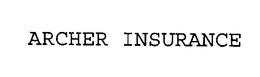 ARCHER INSURANCE trademark