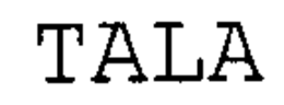 TALA trademark