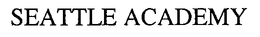 SEATTLE ACADEMY trademark