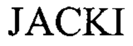 JACKI trademark