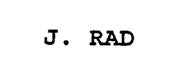 J. RAD trademark