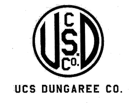 UCS DUNGAREE CO. trademark