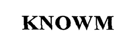 KNOWM trademark