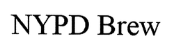 NYPD BREW trademark