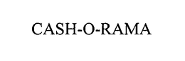 CASH-O-RAMA trademark