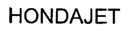 HONDAJET trademark