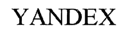 YANDEX trademark