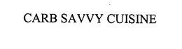 CARB SAVVY CUISINE trademark