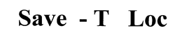 SAVE -T LOC trademark