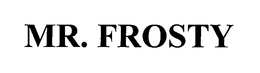 MR. FROSTY trademark