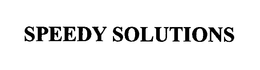 SPEEDY SOLUTIONS trademark