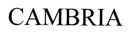 CAMBRIA trademark
