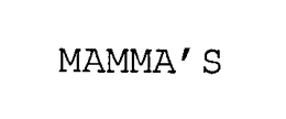MAMMA'S trademark