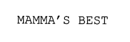 MAMMA'S BEST trademark