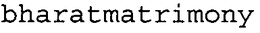 BHARATMATRIMONY trademark