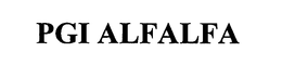 PGI ALFALFA trademark