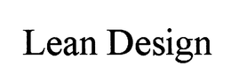 LEAN DESIGN trademark
