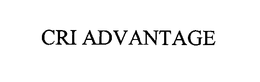 CRI ADVANTAGE trademark