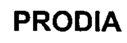 PRODIA trademark