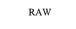 RAW trademark