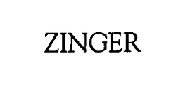 ZINGER trademark