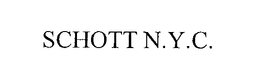 SCHOTT N.Y.C. trademark