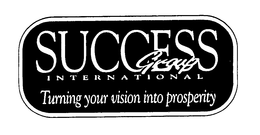 SUCCESS GROUP INTERNATIONAL TURNING YOUR VISION INTO PROSPERITY trademark