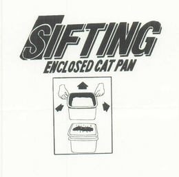 SIFTING ENCLOSED CAT PAN trademark
