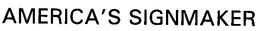 AMERICA'S SIGNMAKER trademark