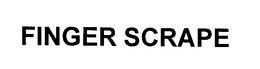 FINGER SCRAPE trademark