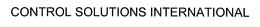 CONTROL SOLUTIONS INTERNATIONAL trademark