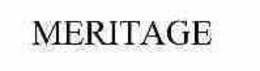 MERITAGE trademark