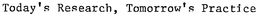 TODAY'S RESEARCH, TOMORROW'S PRACTICE trademark