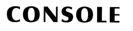 CONSOLE trademark