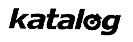 KATALOG trademark