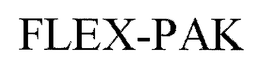 FLEX-PAK trademark