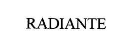 RADIANTE trademark