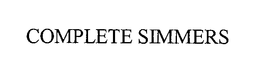 COMPLETE SIMMERS trademark