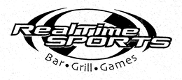 REAL TIME SPORTS BAR GRILL GAMES trademark