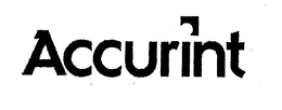 ACCURINT trademark