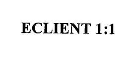 ECLIENT 1:1 trademark