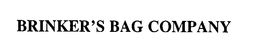 BRINKER'S BAG COMPANY trademark