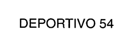 DEPORTIVO 54 trademark