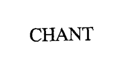 CHANT trademark