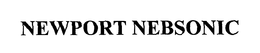 NEWPORT NEBSONIC trademark