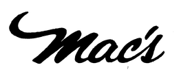MAC'S trademark
