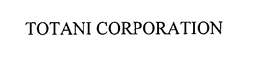 TOTANI CORPORATION trademark