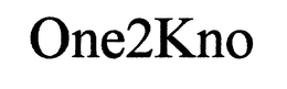 ONE2KNO trademark